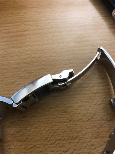 rolex clasp bent|watchuseek clasp not closing properly.